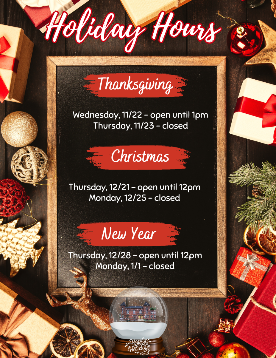 Holiday Hours 