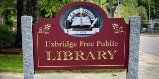 Library Front Sign