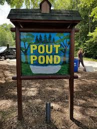 Pout Pond Sign