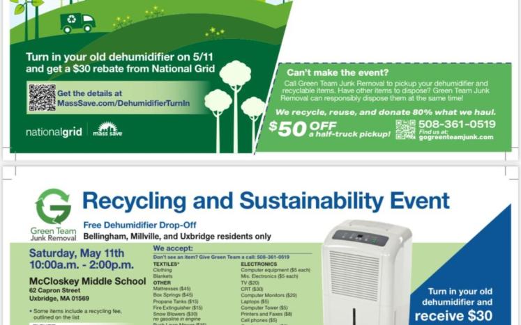 Recycling Event Uxbridge